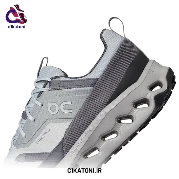 کفش کوهنوردی On Running مدل Cloudhorizon Waterproof رنگ Glacier Alloy