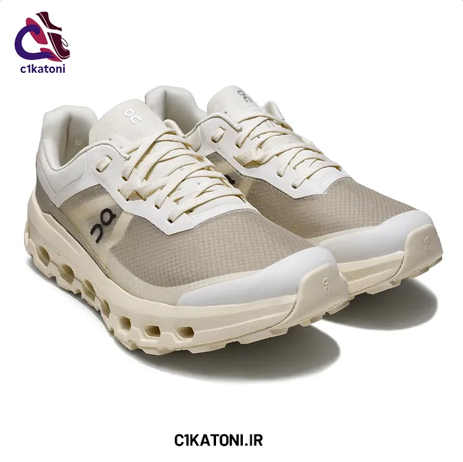 کتونی آن رانینگ مدل On Cloudvista 2 رنگ کرم (Cream Desert)