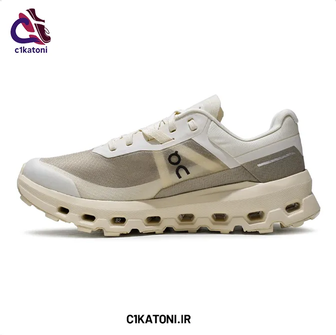 کتونی آن رانینگ مدل On Cloudvista 2 رنگ کرم (Cream Desert)