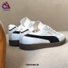 کتونی اسپرت پوما مدل پالرمو سفید مشکی (زیره کرم)