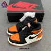 کتونی ایر جردن 1 ساقدار های نارنجی مشکی (Shattered Backboard)