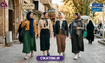 راهنمای استایل کتونی نیوبالانس با دامن در ایران