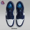 کتونی نایک جردن 1 لو سرمه ای آبی (Jordan 1 Low)