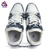کتونی لویی ویتون LV Trainer Monogram Denim آبی سفید